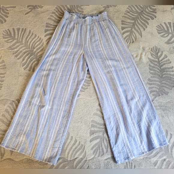 Ellen Tracy Striped Wide-Leg Pants - Picture 2 of 11